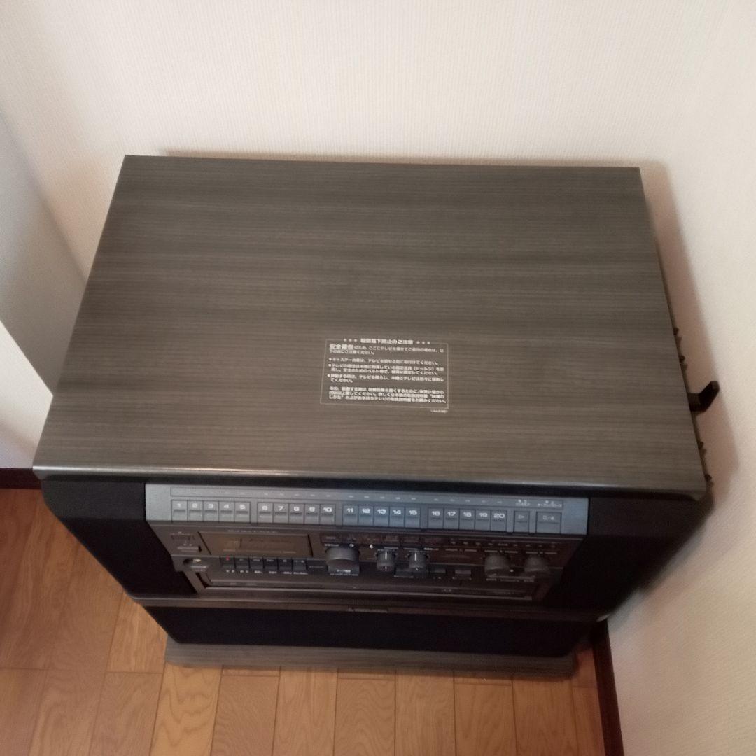 パイオニア　レザー ディスク カラオケ　マイク付　LK-70　ジャンク