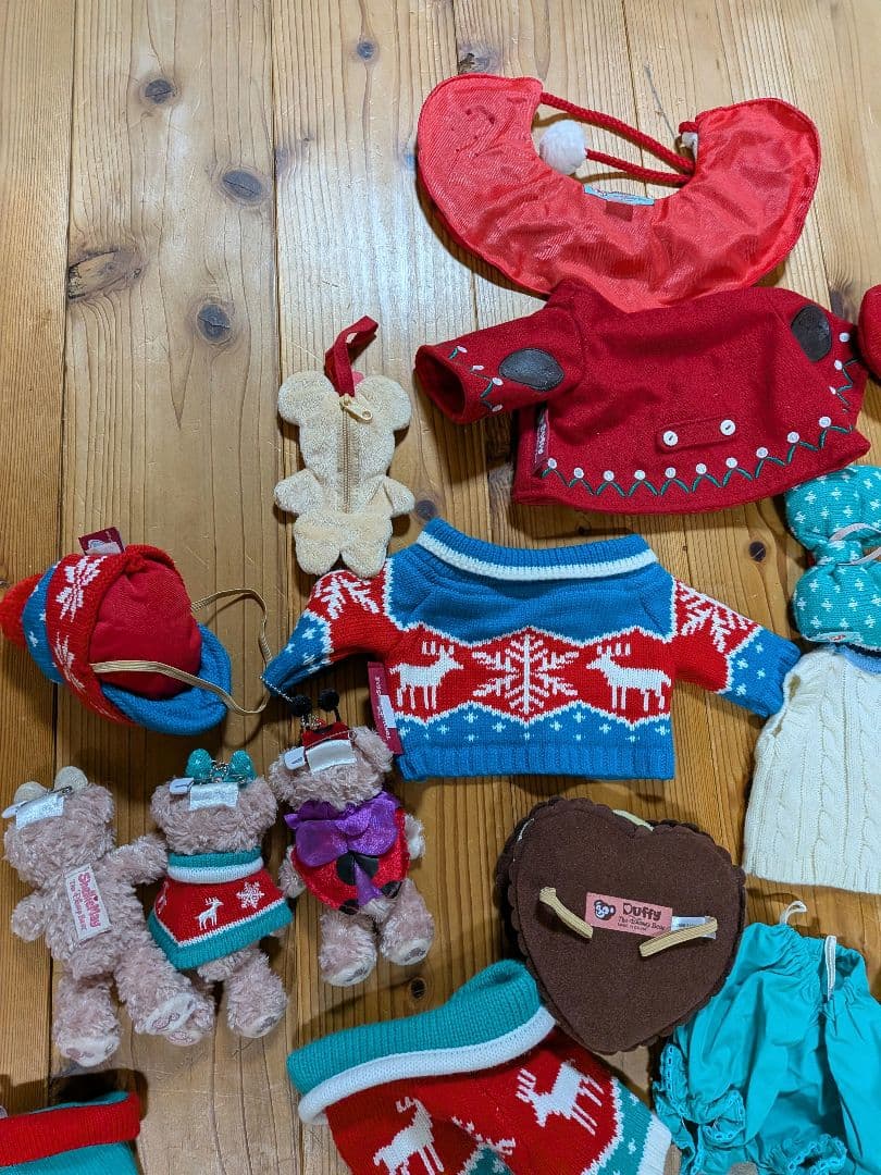 ディズニー Duffy コスチューム　帽子　服　セット　ダッフィー　シェリーメイ