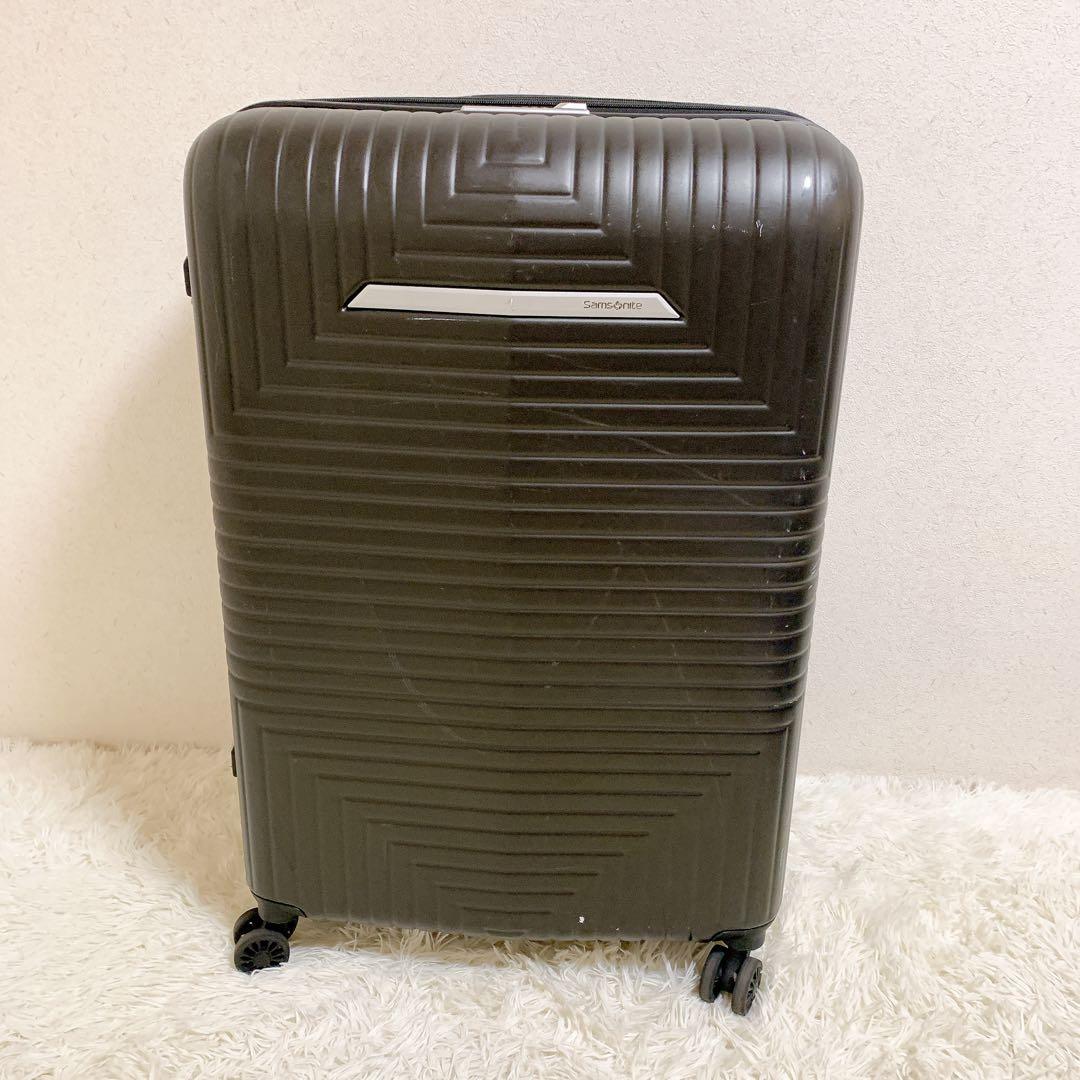サムソナイト スーツケース D200 スピナー 拡張可 マットブラック 4輪