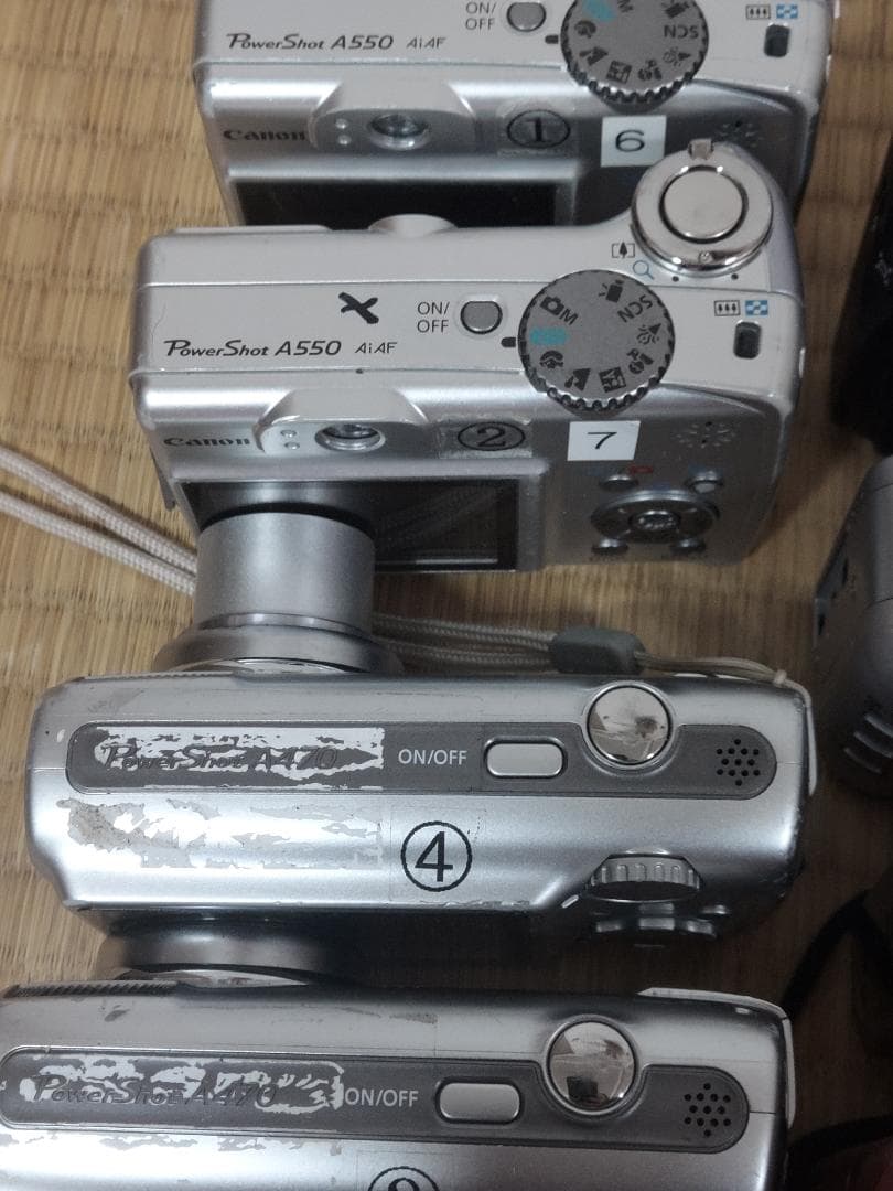 裕*様 デジタルカメラ　canon　まとめて　ジャンク