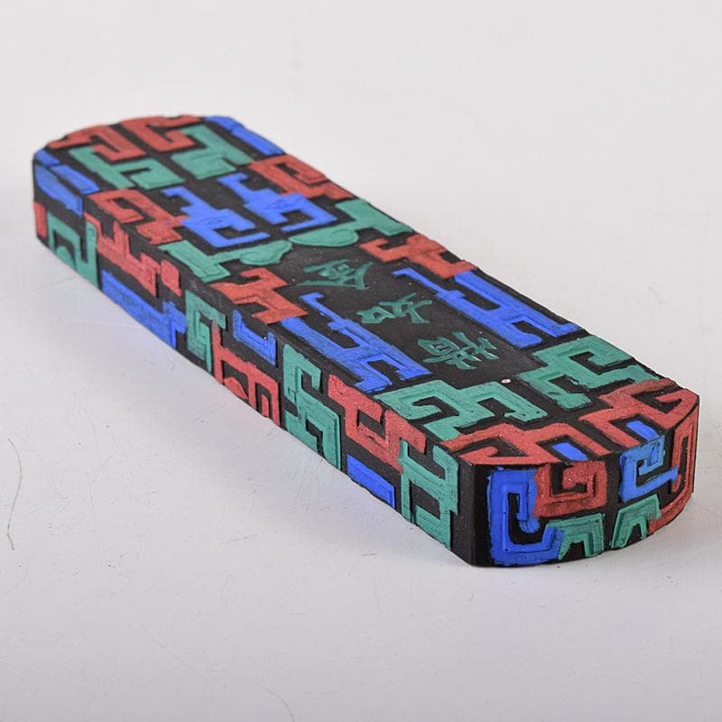 中国　書道具　唐墨　惜如金　古墨　徽墨　M　8664E