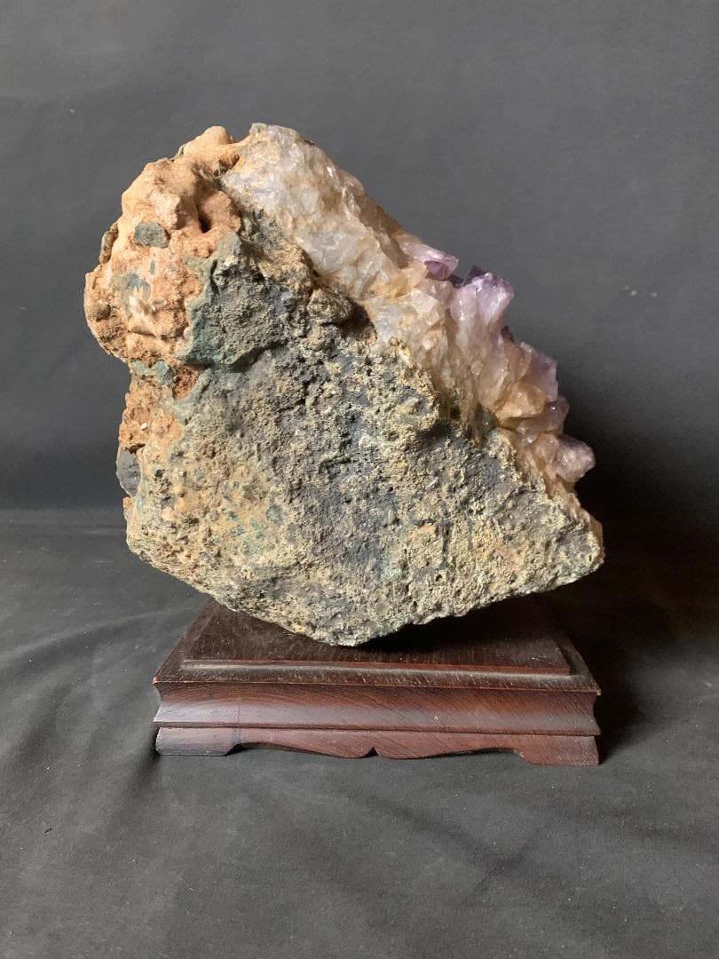 アメジストクラスター 紫水晶 鑑賞石 天然原石 14kg パワーストーン