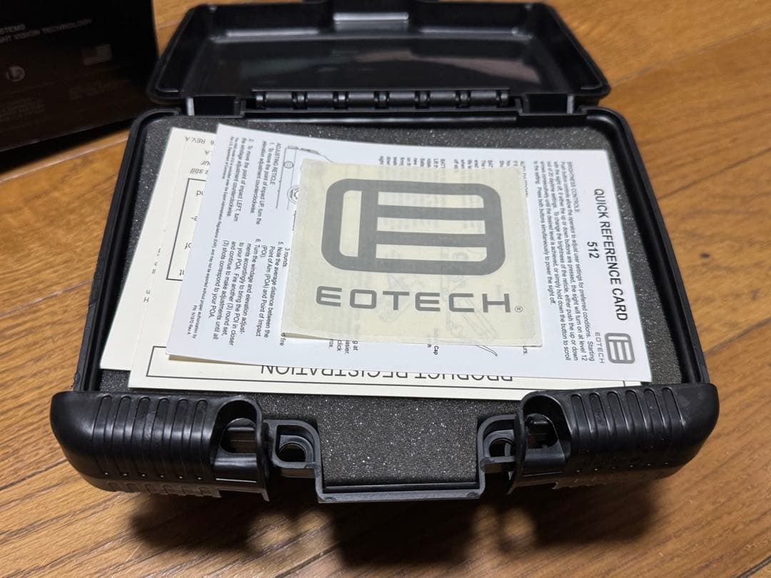 実物EOTECH ホロサイト 512 A65