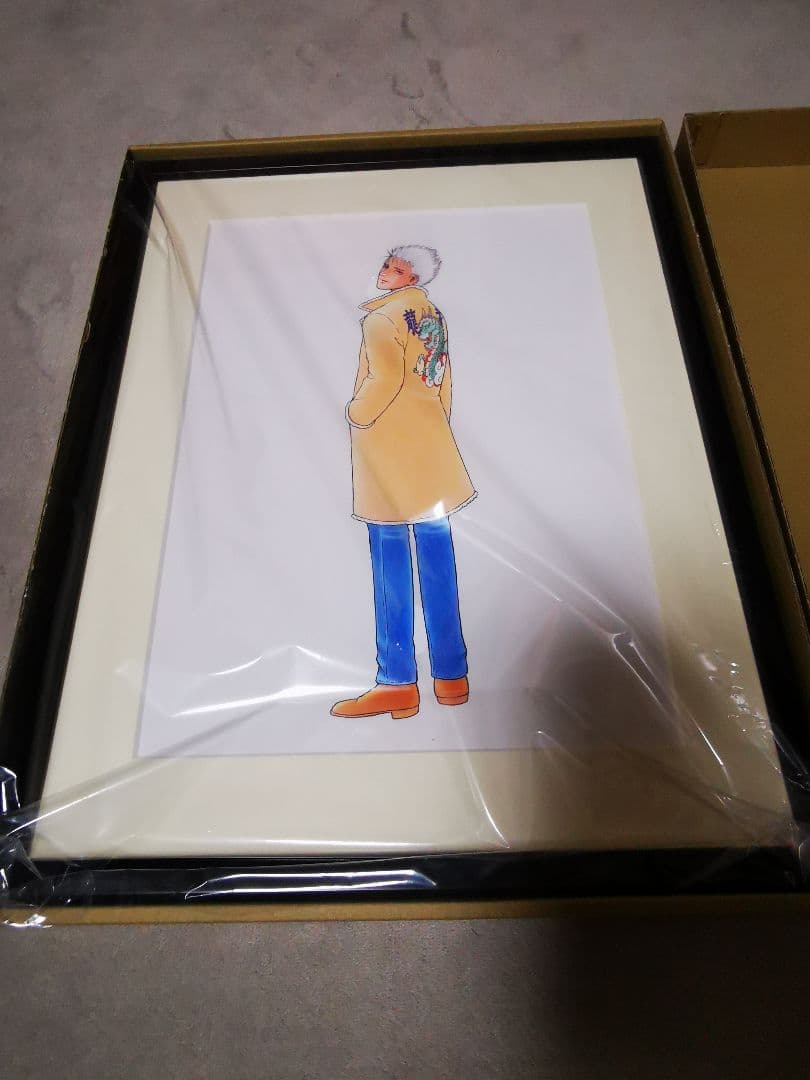 限定品 特攻の拓　天羽時貞 複製原画