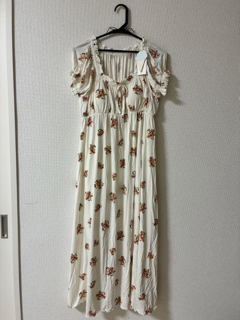 【完売品】gelato pique 花柄カップインワンピース ルームウェア