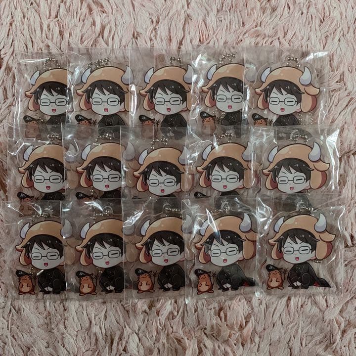 ゲーム実況者 牛沢 アクスタ 缶バッジ