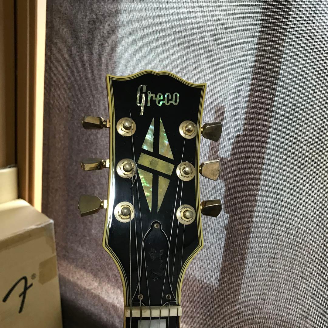 ジャパンビンテージ グレコ グネコ レスポール ハードケース付 音出OK 中古品
