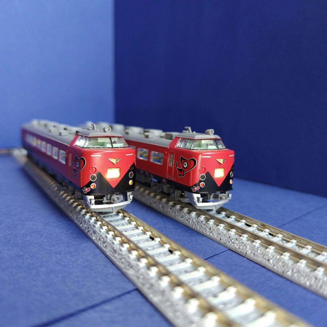 マイクロエース A2886　485系特急あいづ あかべぇ塗装6両セット　Nゲージ