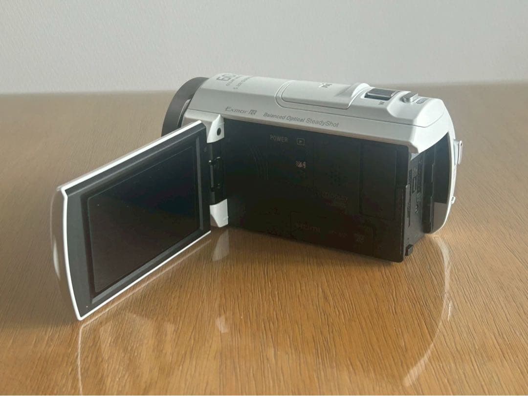 【SONY】Handycam HDR-CX535（ホワイト）ビデオカメラ