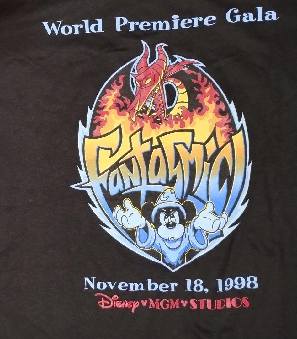 超貴重 ディズニー MGMスタジオ ファンタズミック 98 Tシャツ XL