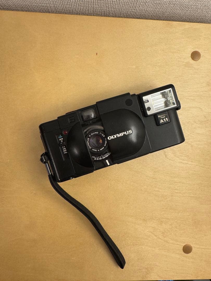 OLYMPUS XA + A11 フラッシュ付き（動作確認済み）