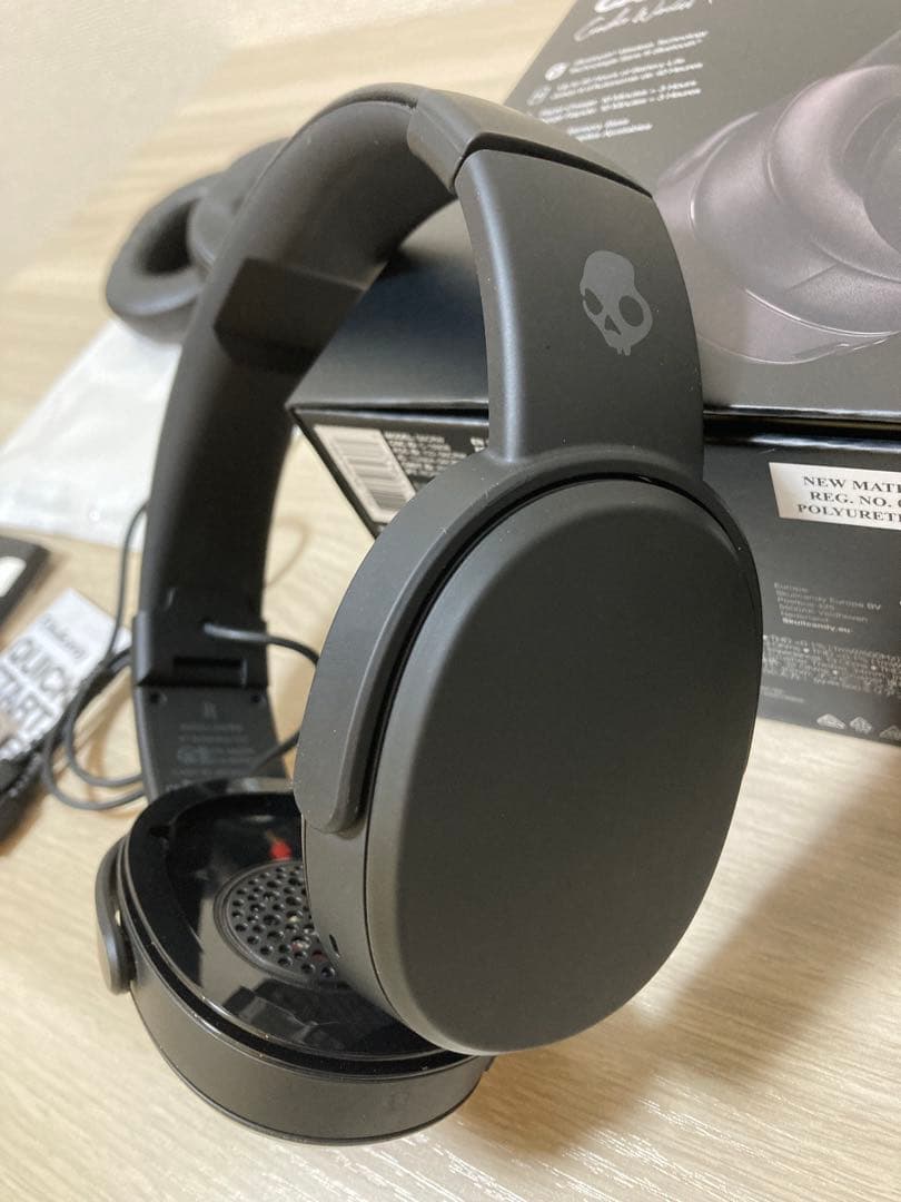 Skullcandy 新モデル ワイヤレスヘッドホン ブラック　超美品❗️値下げ！