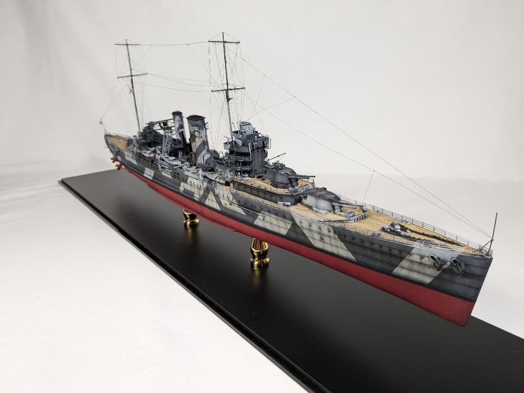 くみん♡様ご依頼品 トランペッター 1/350 重巡洋艦 HMS ヨーク