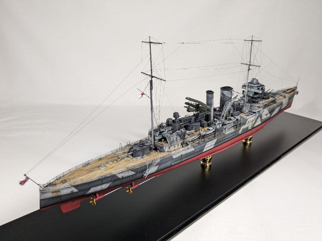 くみん♡様ご依頼品 トランペッター 1/350 重巡洋艦 HMS ヨーク
