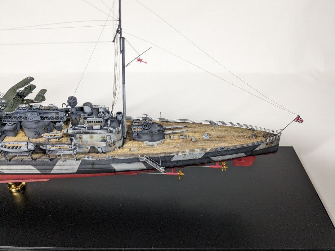 くみん♡様ご依頼品 トランペッター 1/350 重巡洋艦 HMS ヨーク