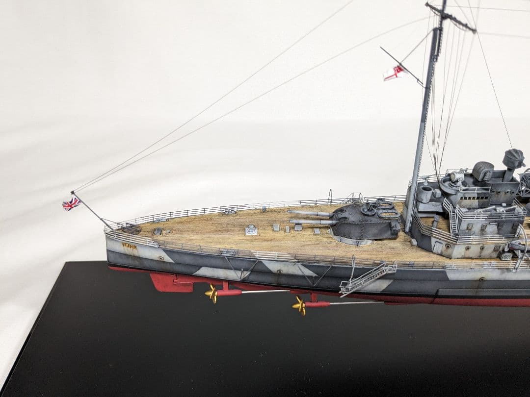 くみん♡様ご依頼品 トランペッター 1/350 重巡洋艦 HMS ヨーク
