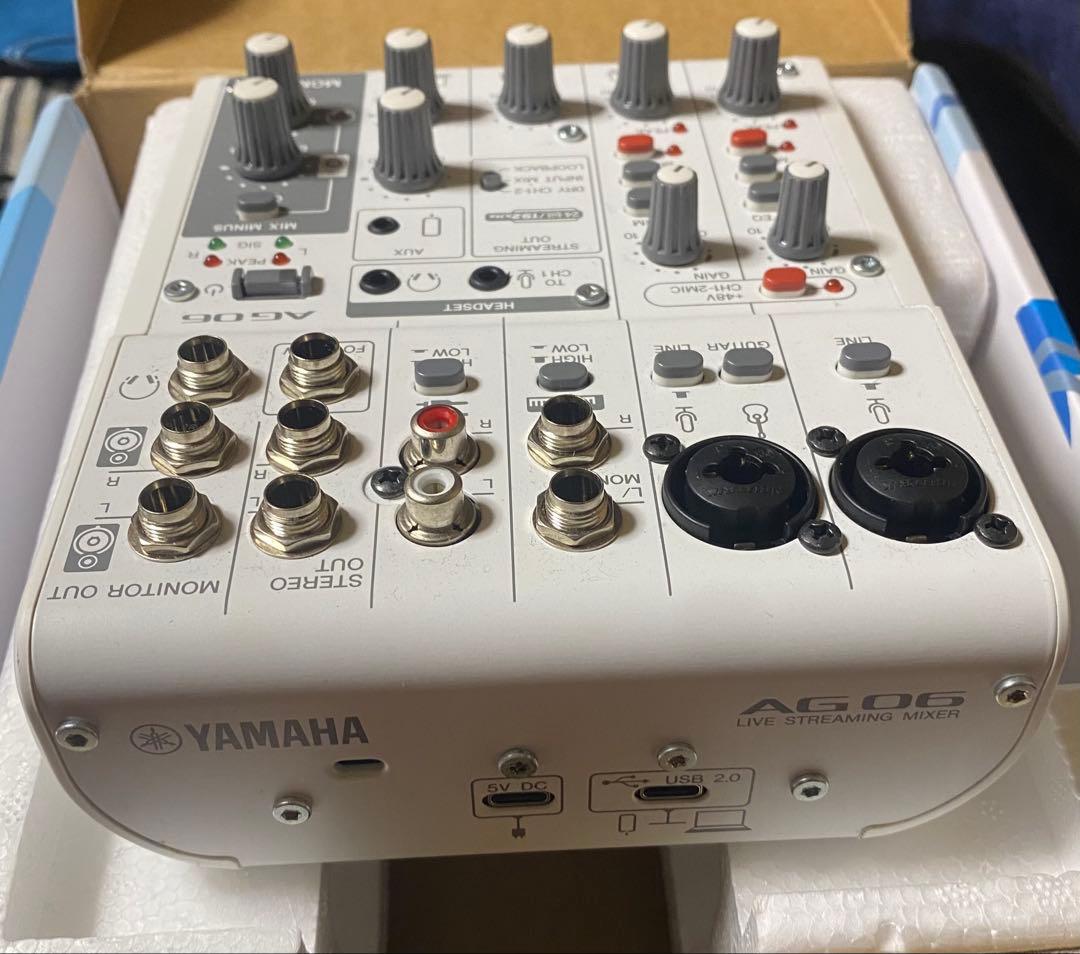 YAMAHA AG06 MK2 オーディオインターフェイス