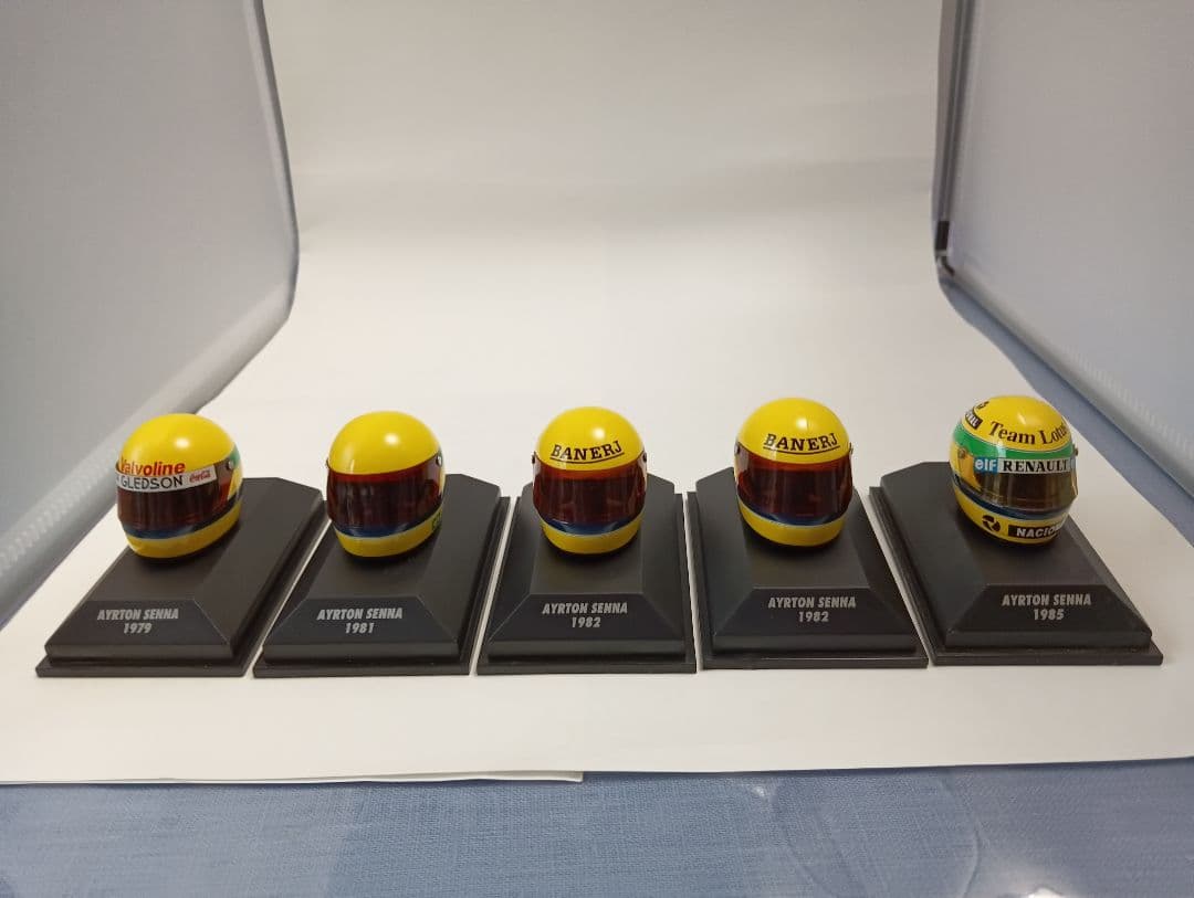 アイルトン・セナ ヘルメット コレクション 5個セット