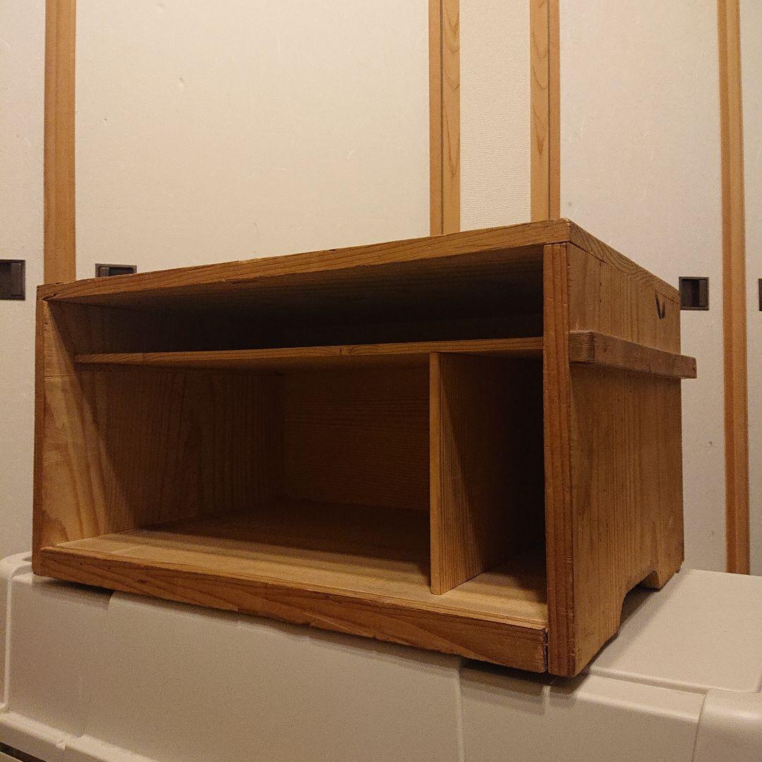 値下げ 螺鈿 浄瑠璃 見台 家紋入り 収納箱つき