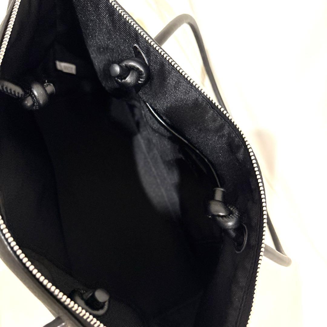 ＆MYUQ アンドミューク TAMTONボストンバッグ ショルダー ブラック