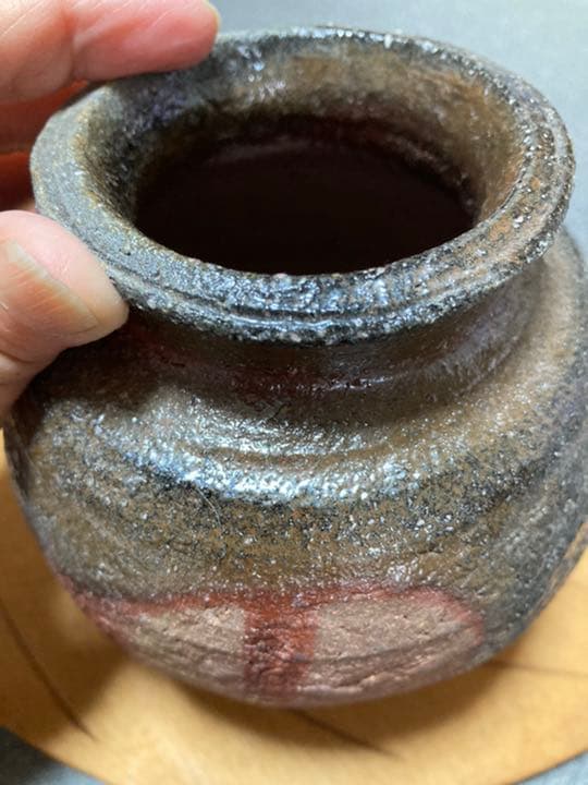 備前焼　クリストファーレーブエンホール作花瓶