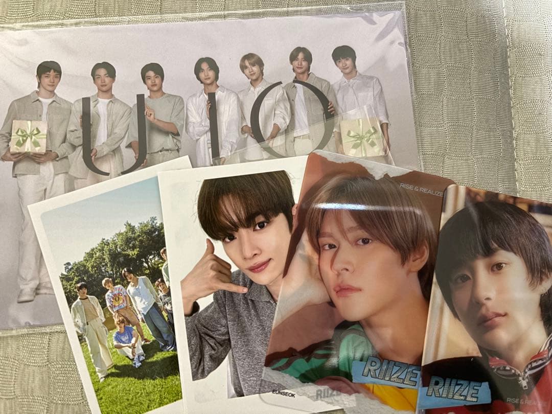 RIIZE CD ペンライト　トレカ　アクスタ　キーリング