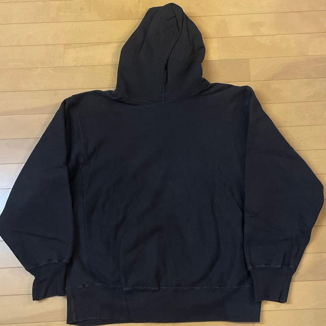 N*B様 80s 黒 XL チャンピオン リバースウィーブ パーカー USA製