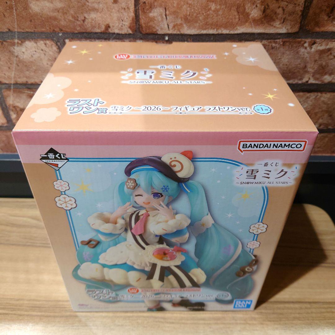 一番くじ　雪ミク　ラストワン賞　雪ミク〜2026〜フィギュア　ラストワンver.