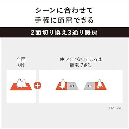 ★未開封品★パナソニック 電気カーペット　2畳 ベージュ DC-2NKC1-C