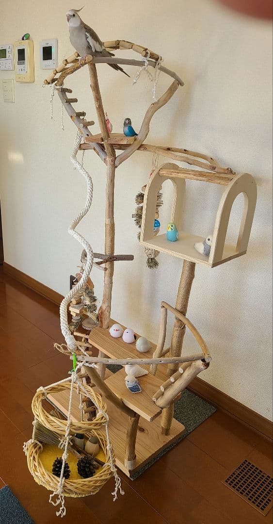 ③EMオーダーページ　バードアスレチック　ハンドメイド　流木