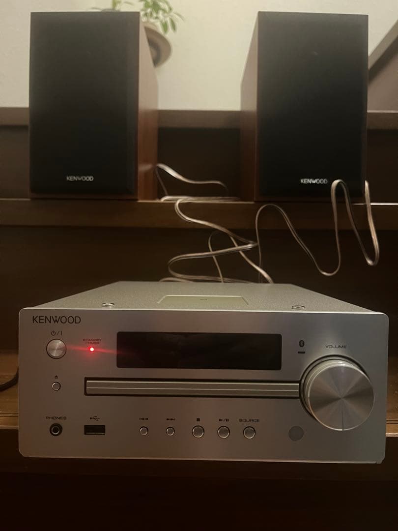 ケンウッド K-515 コンパクトHIFIシステム　超美品　使用1年程度