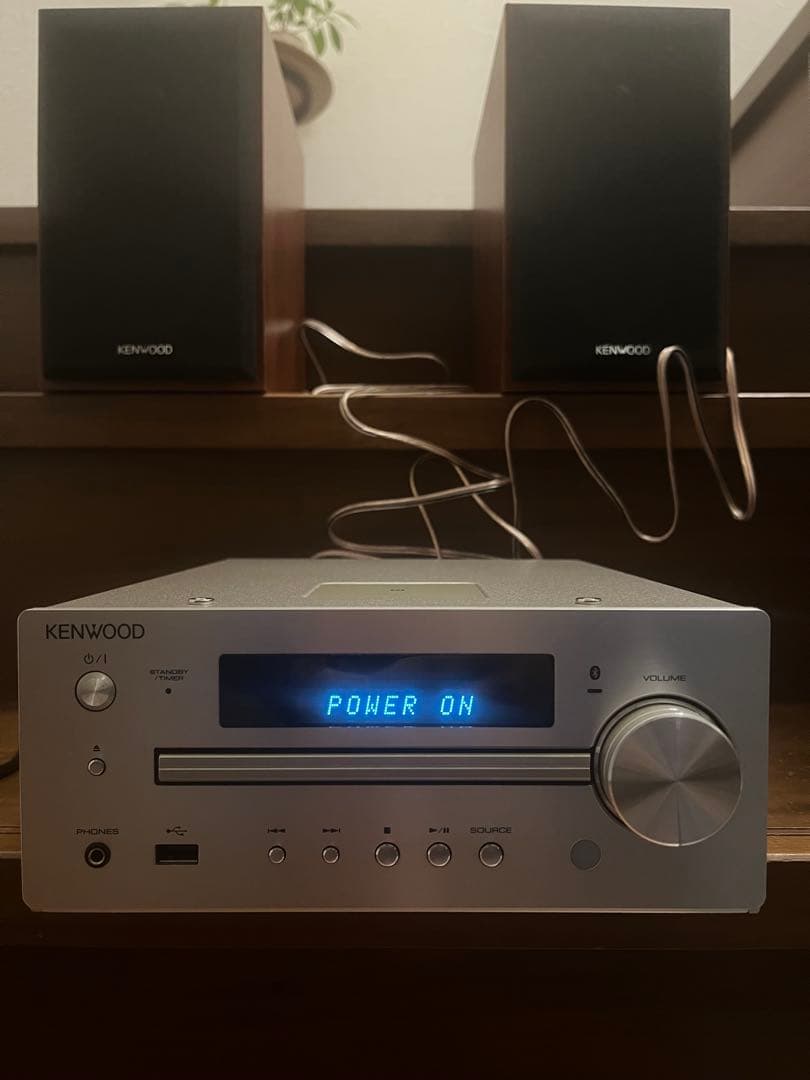 ケンウッド K-515 コンパクトHIFIシステム　超美品　使用1年程度