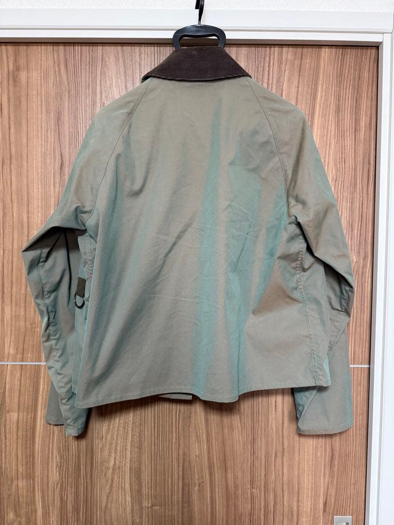 【美品】Barbour バブアー SPEY BEAMS別注 玉虫色　Mサイズ