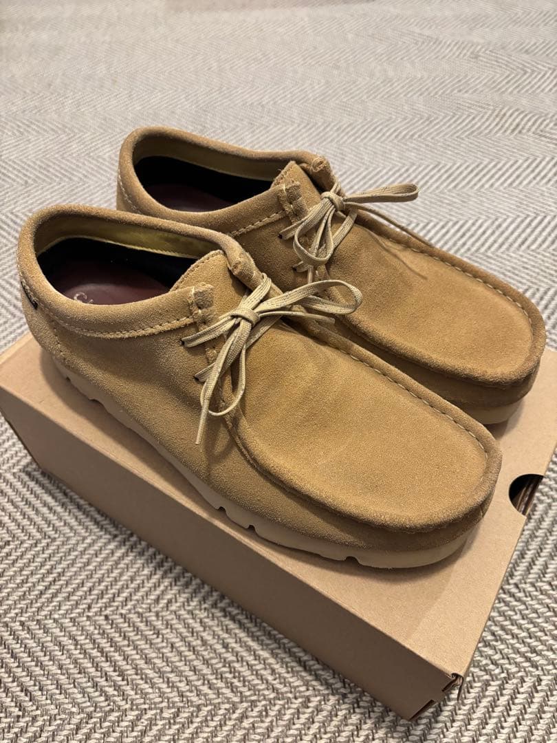 クラークス　ワラビー　Wallabee GTX UK9