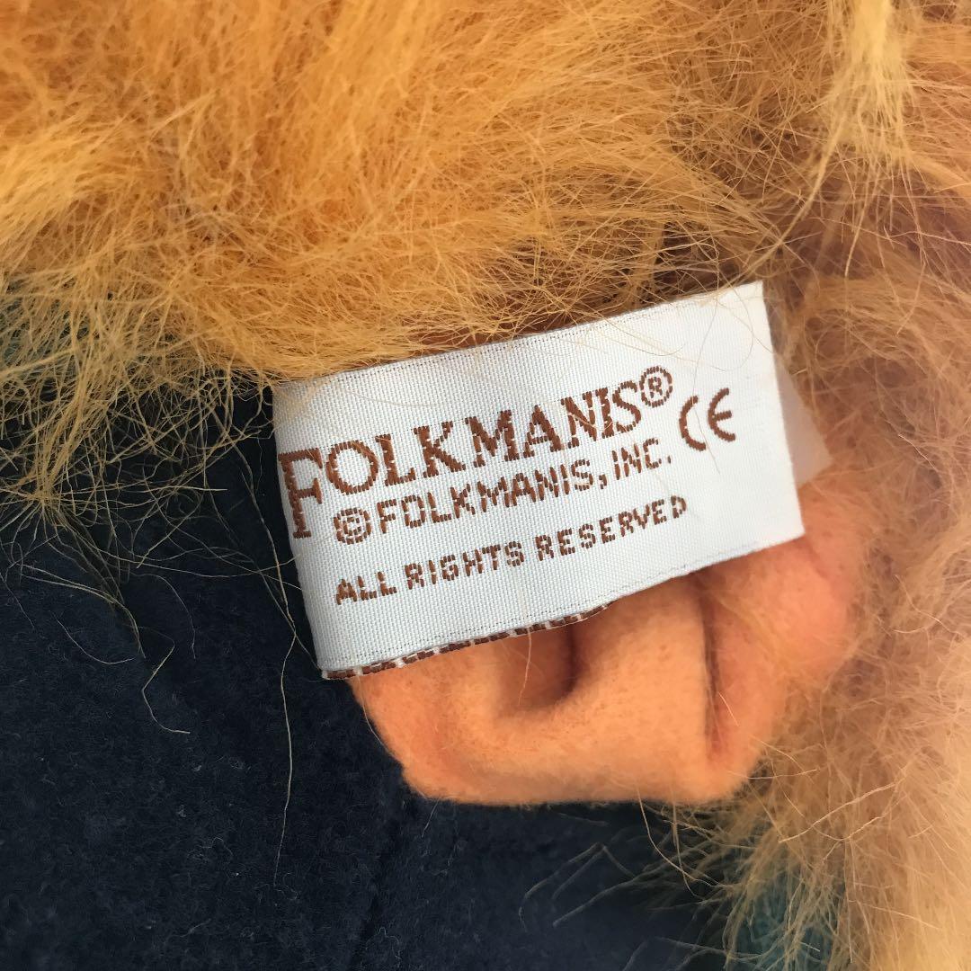 期間限定価格です。￼FOLKMANIS フォークマニス　パペットシリーズ　男の子