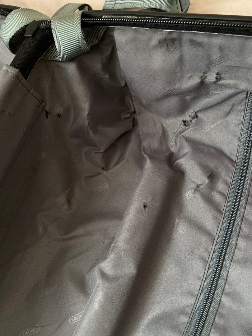 RIMOWA リモワ　希少　2輪　機内持ち込み　マットブラック