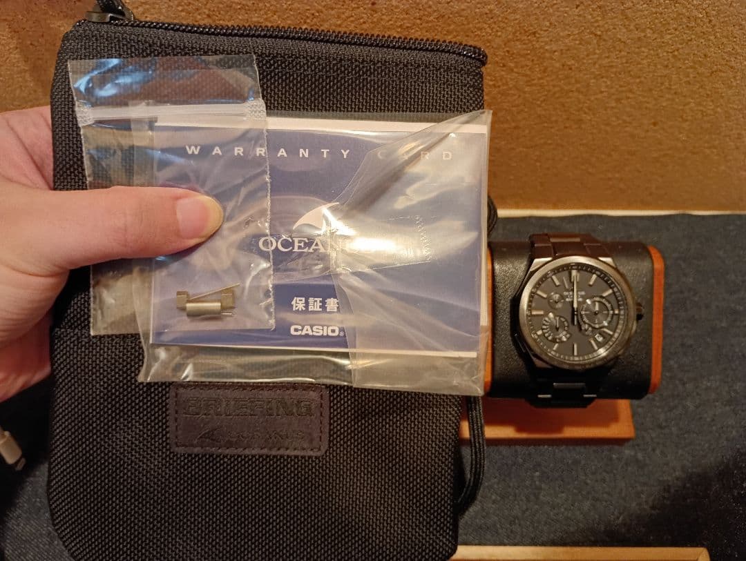 【新品】【1月迄】OCW-T6000BR-1AJR BRIEFINGコラボ