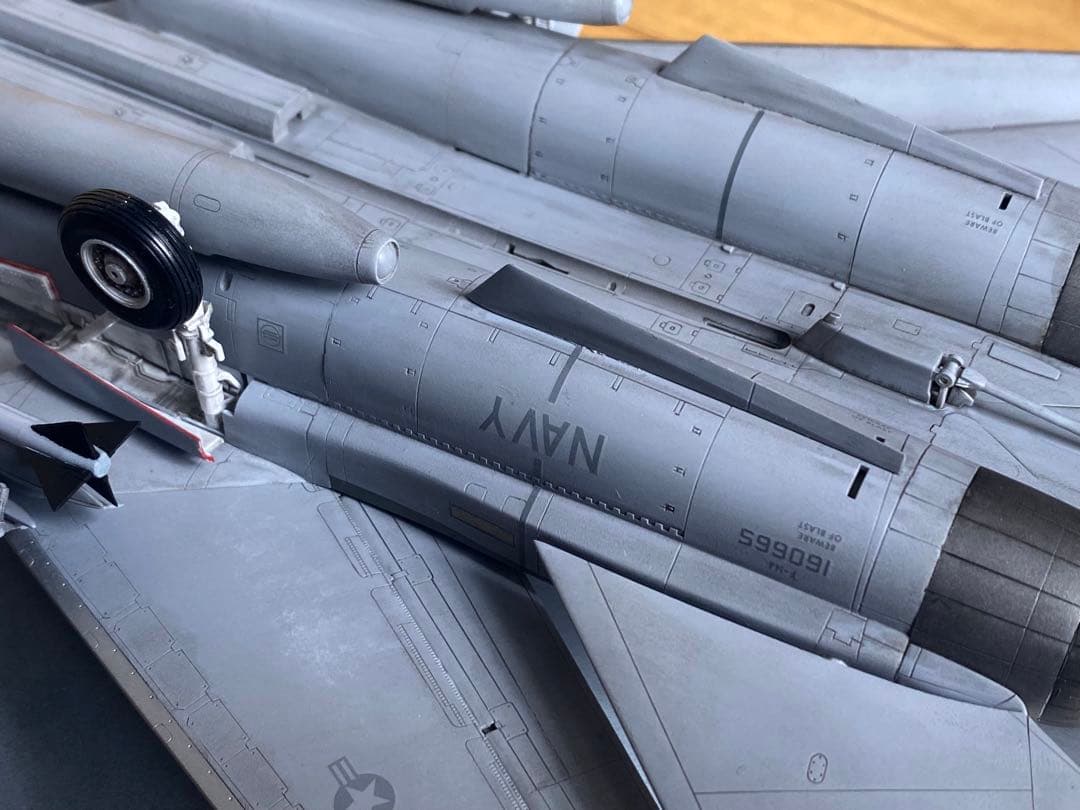 【鯛2024ページ】ハセガワ 1/48 F-14A マーヴェリック&グース