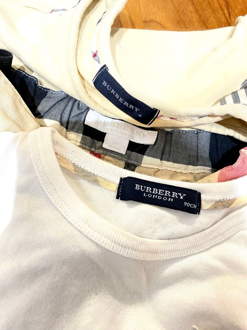 All バーバリーセット売り　10点　トップスボトムス90〜