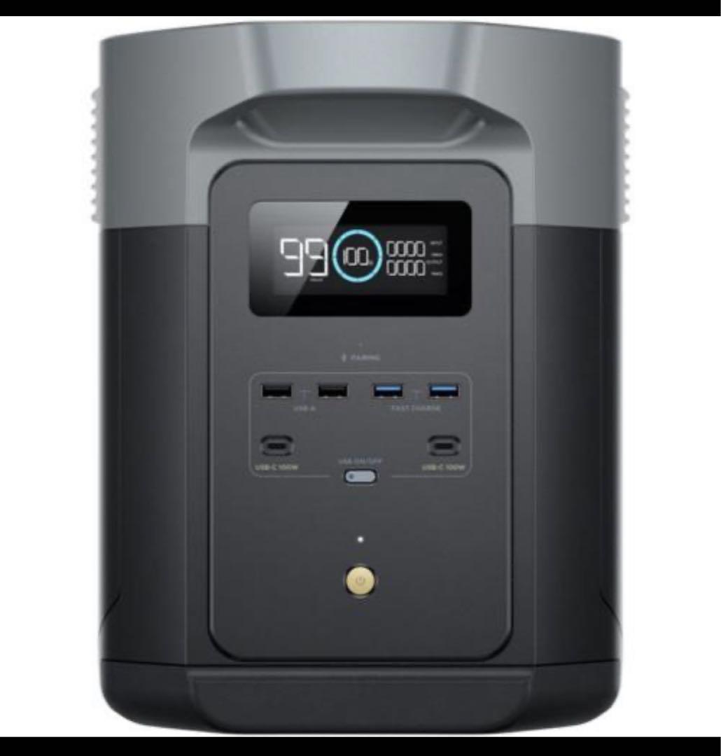 EcoFlow DELTA 2 Max 2048Wh 新品同様デルタ2max