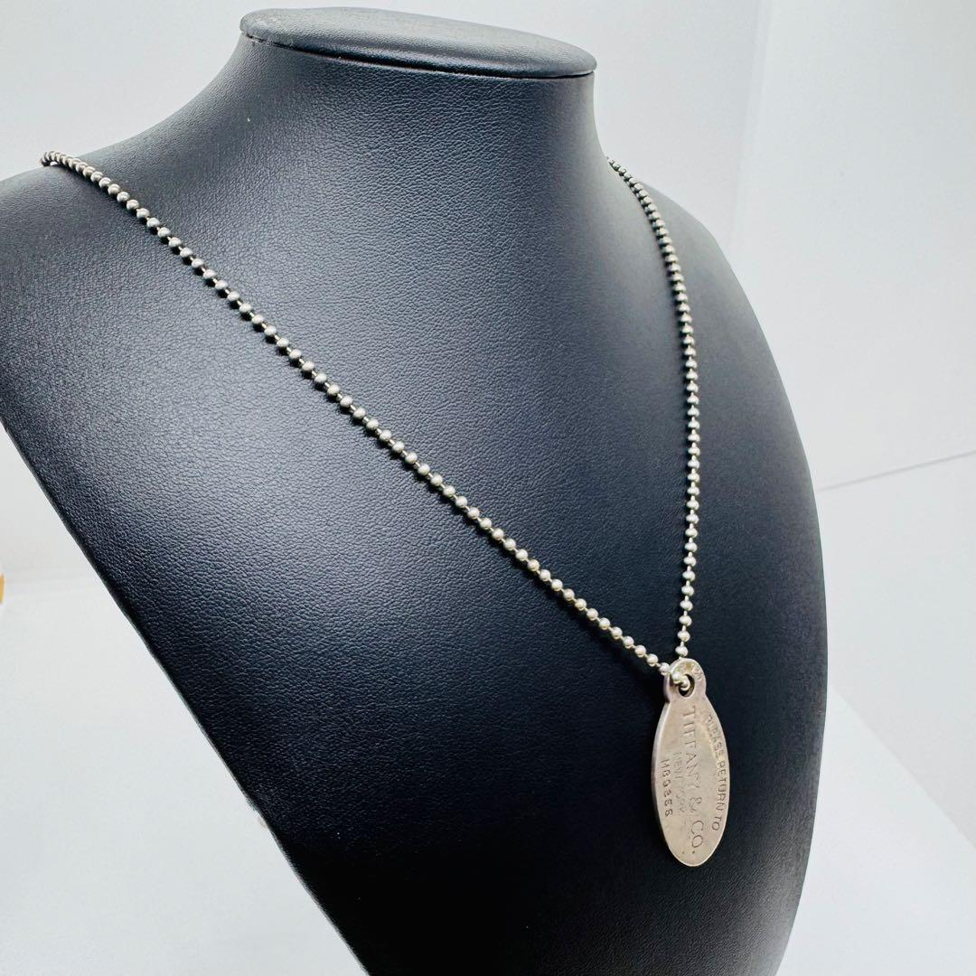 ✨Tiffany& Co.✨ティファニー✨シルバー✨オーバルタグ✨リターントゥ✨