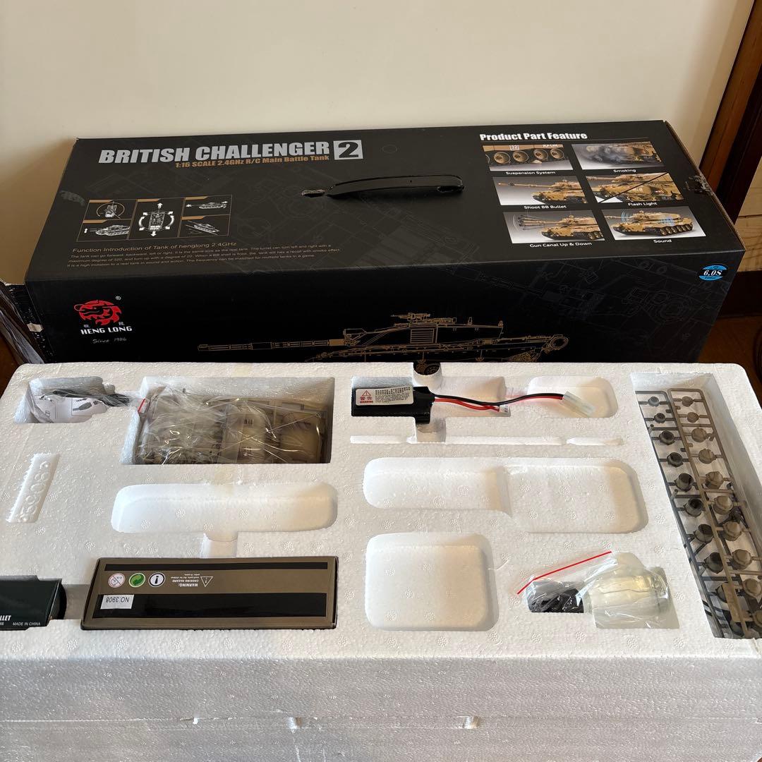 ヘンロン　1/16 チャレンジャー　戦車ラジコン