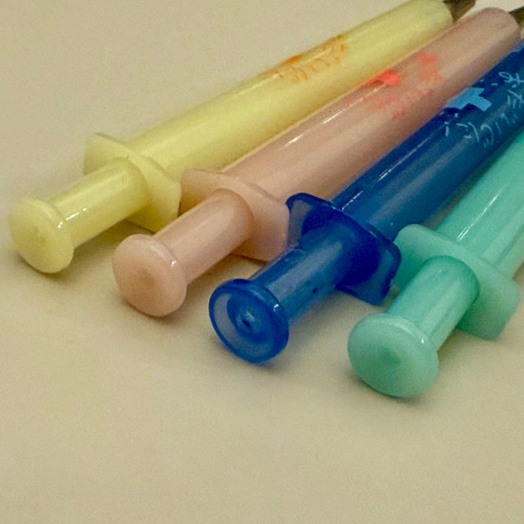 Lemon 注射器型シャープ　レトロ 80年代　ファンシー　日本製　昭和