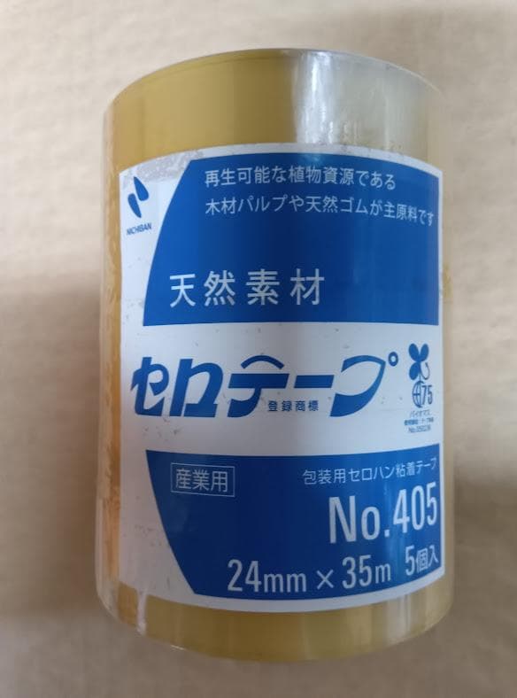 ニチバン　セロテープ　４０５　２４ｘ３５ｍ　１００巻