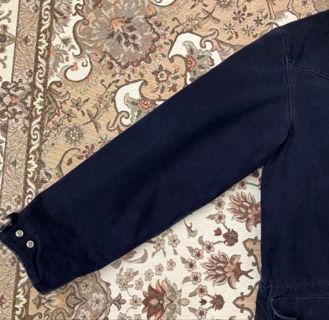 古着　Carhartt ネイビー ジャケット C52MDT