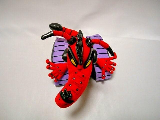 ◆fcolection　レッドドラゴン　戦車　ぬいぐるみ◆可動：顔・首・尻尾◆