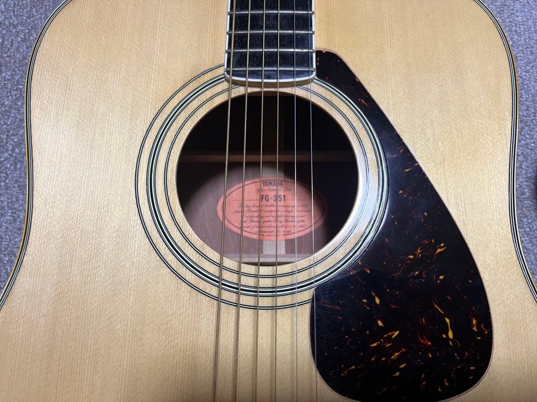 YAMAHA FG-351 ヤマハフォークギター ハードケース付ビンテージ