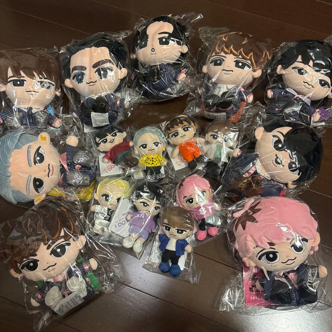 Man すのチルぬいぐるみ　キーホルダー　セット9人全員スノーマン箱推し