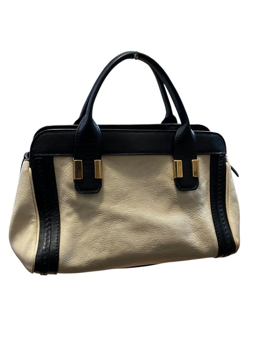 Chloe クロエ リトルアリス バイカラー2wayショルダーバッグ