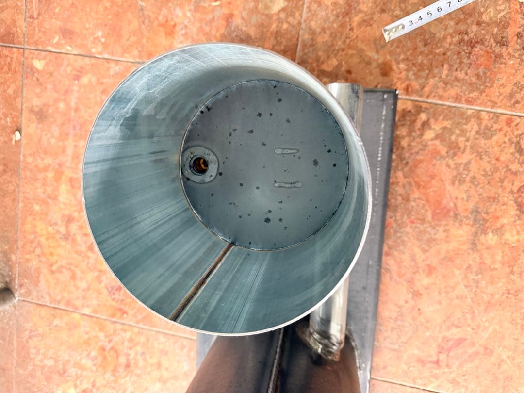 廃油ストーブ　耐熱塗装無し